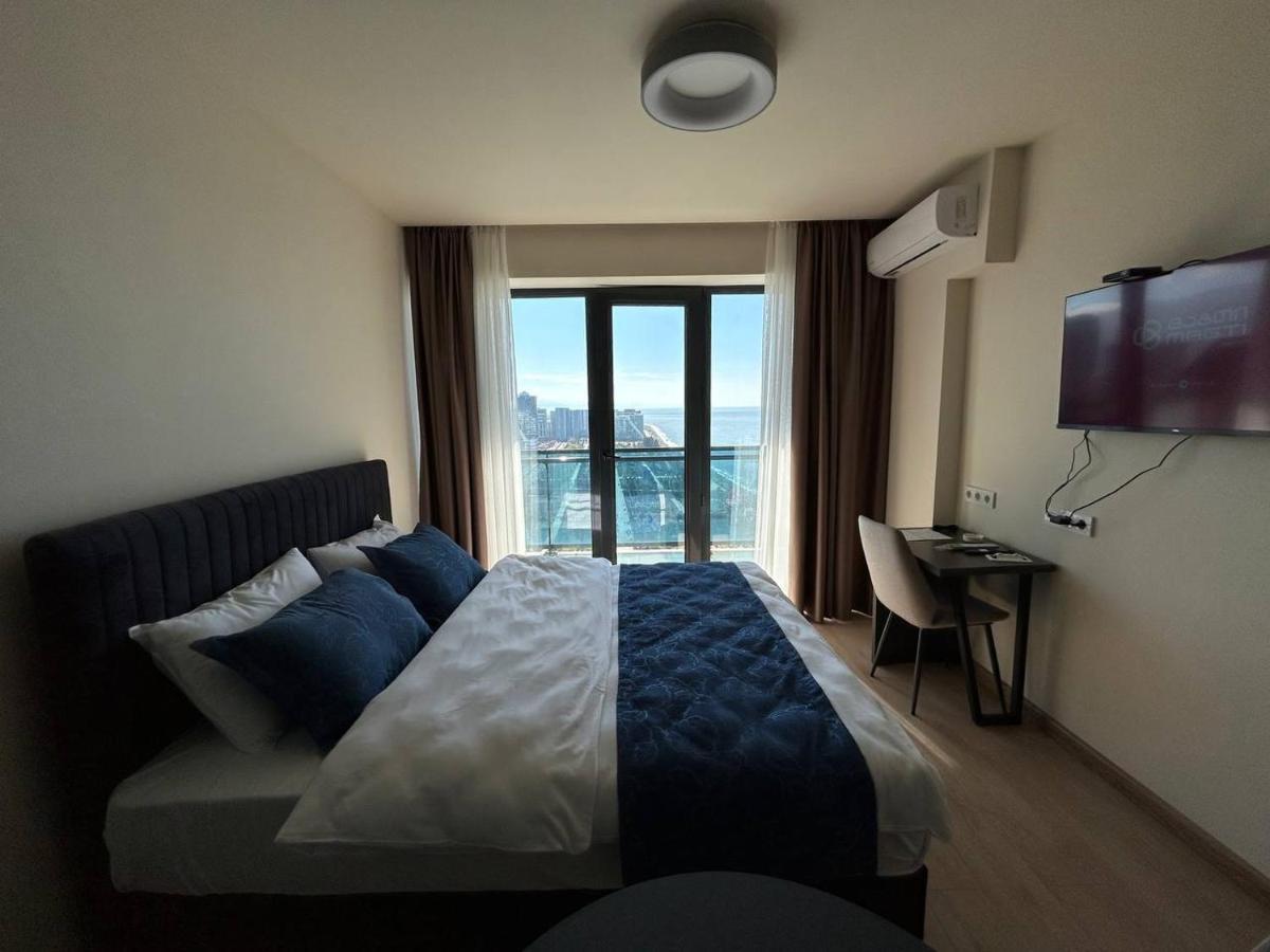 Студия С Потрясающим Видом На Море В Orbi Beach Tower Batumi Eksteriør bilde