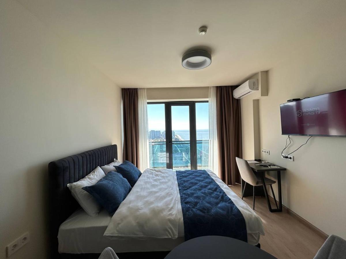 Студия С Потрясающим Видом На Море В Orbi Beach Tower Batumi Eksteriør bilde