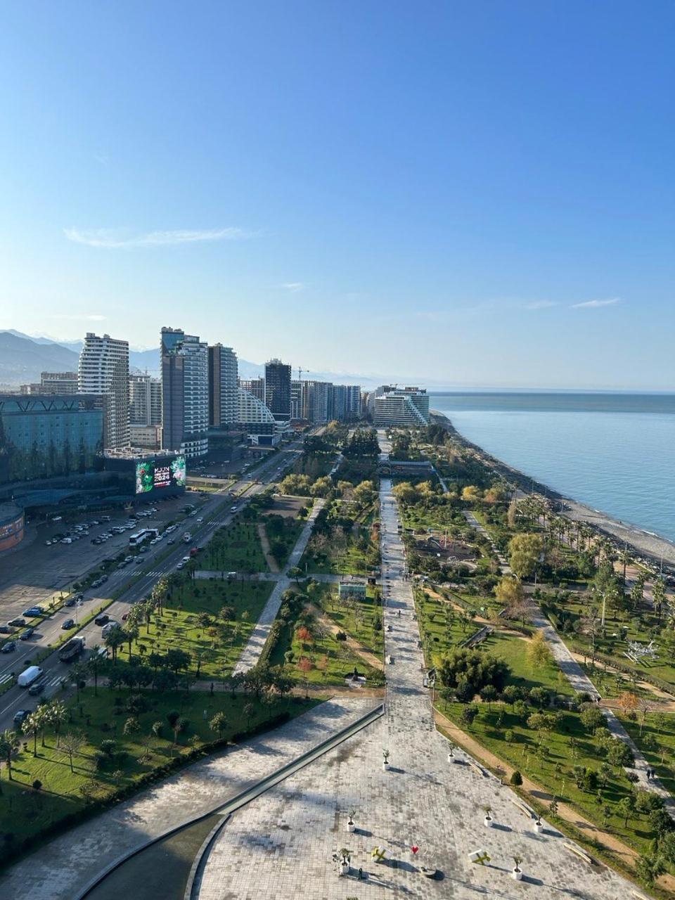 Студия С Потрясающим Видом На Море В Orbi Beach Tower Batumi Eksteriør bilde