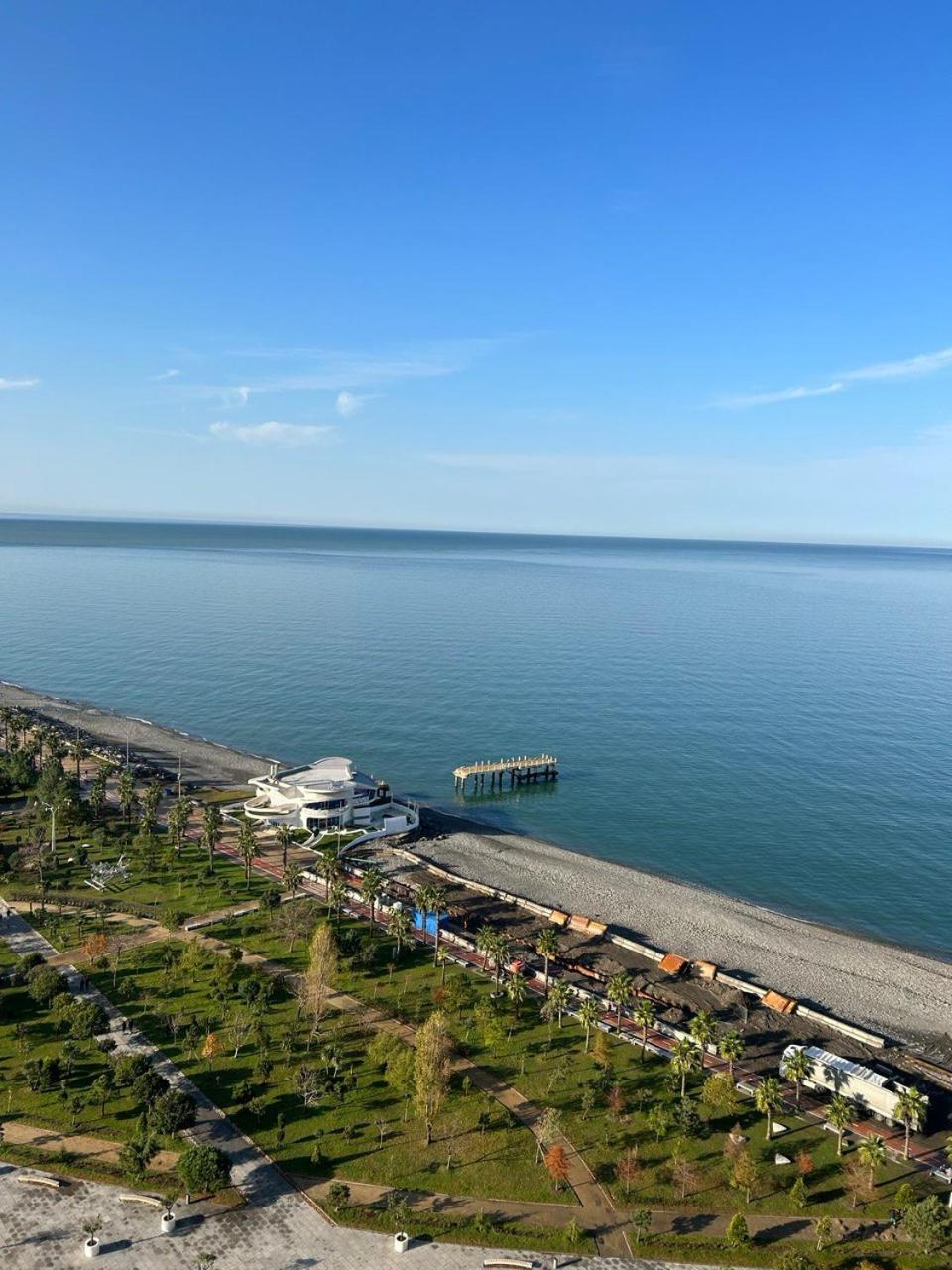 Студия С Потрясающим Видом На Море В Orbi Beach Tower Batumi Eksteriør bilde